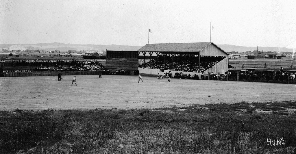 Billings baseball stadium, 1910s